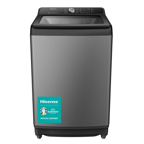 Hisense 18Kg Smart Top Loader Washing Machine with Inverter- Premium Black