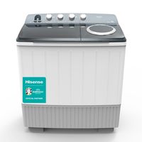 Hisense-14Kg Twin Tub Washing Machine -White