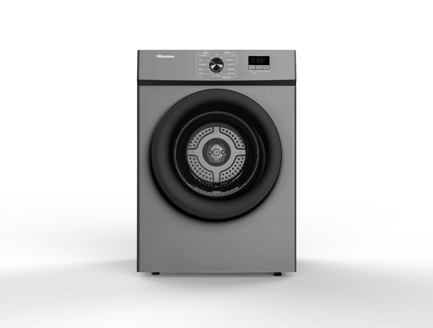 Hisense 6Kg Front Load Washing Machine- Titanium Grey