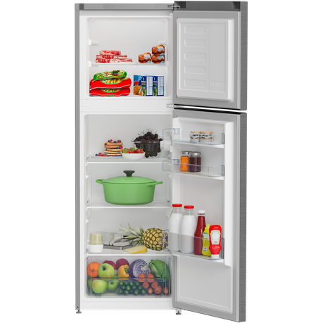 Defy 157L Top Mount freezer fridge Satin Metalic DAD239