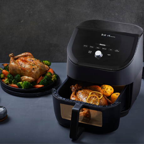 Instant Vortex Plus Air Fryer with ClearCook Window, QuietMark approved