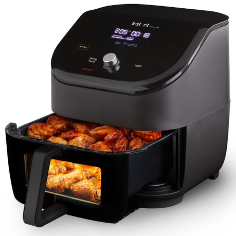 Instant Vortex Plus Air Fryer with ClearCook Window, QuietMark approved