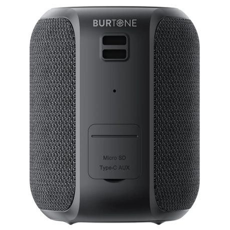 Burtone Mini Connect 2 Portable Wireless Bluetooth Speaker - Black