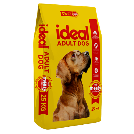 Ideal Adult Dry Dog Food - 25kg