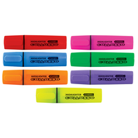 Collosso Highlighters Assorted - Box of 10