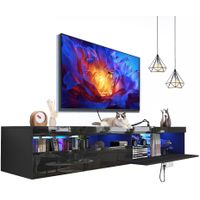 TV Stand Media Console Wall Mounted Hanging TV Shelf