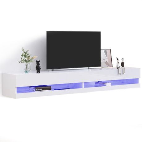 TV Stand Media Console Wall Mounted Hanging TV Shelf