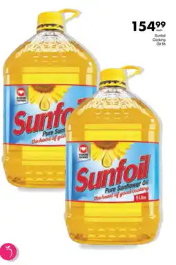 Sunfoil Sunflower Cooking Oil 5L