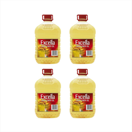 Excella Sunflower Oil - 4 x 5L