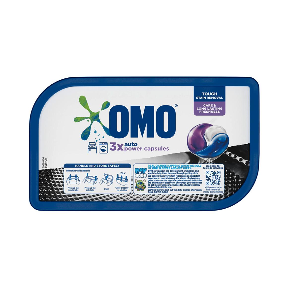 OMO Stain Removal Auto Laundry Capsules 22s