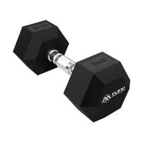 GetUp Rubber Hex Dumbbell - Various Weights