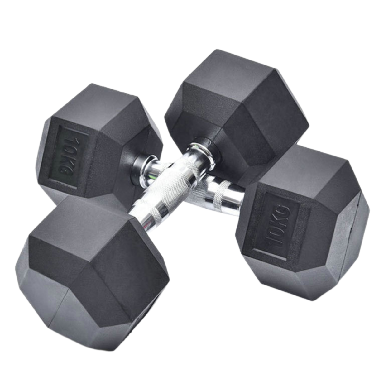 GetUp Rubber Hex Dumbbell - Various Weights