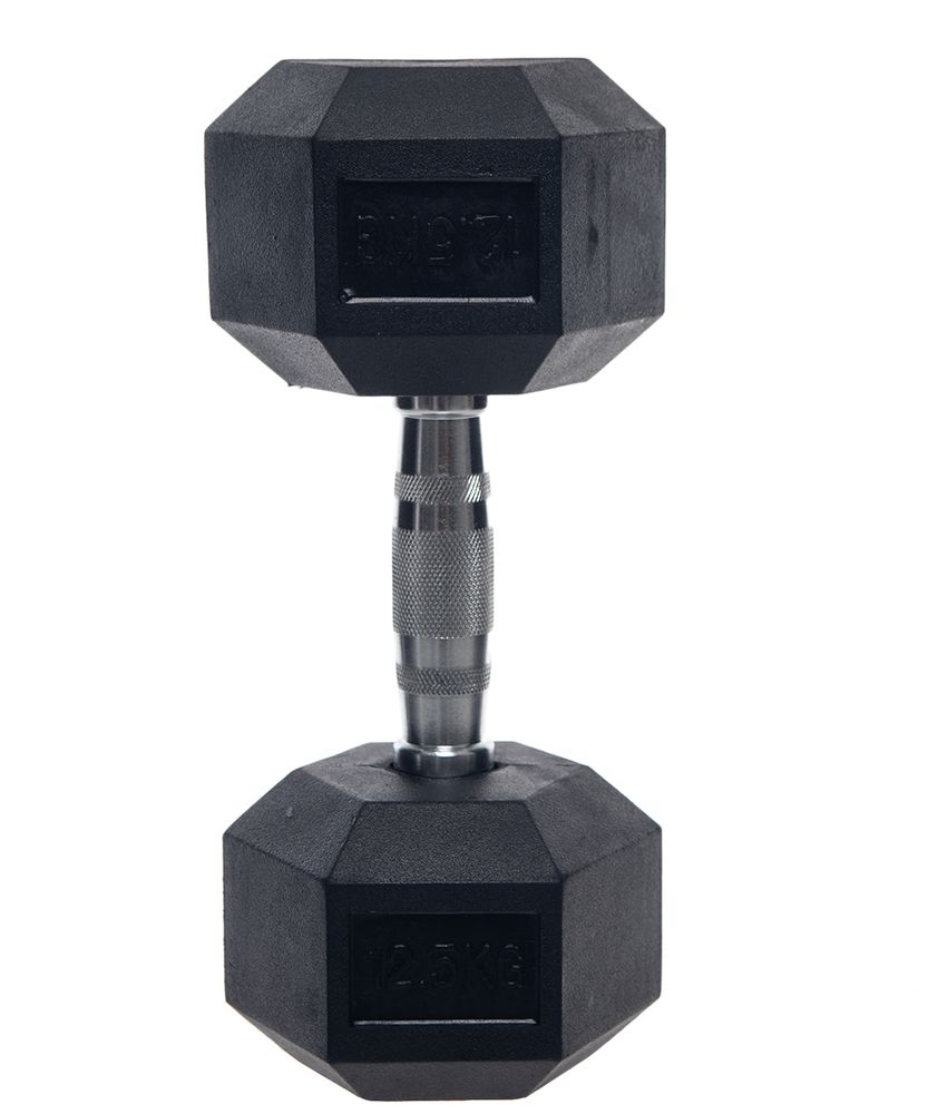 GetUp Rubber Hex Dumbbell - Various Weights