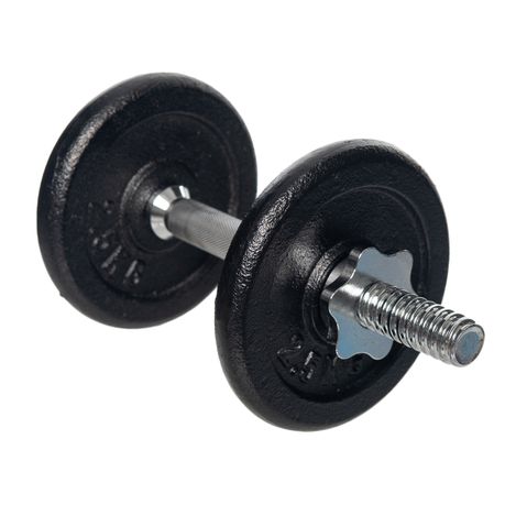 GetUp Weight Plate Dumbbell Set with Plastic Suitcase - 20kg