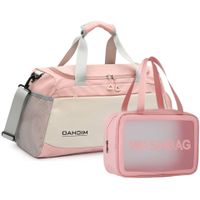 Fashionable Sports Gym Travel Duffel Bag & 3Piece Water Bottle