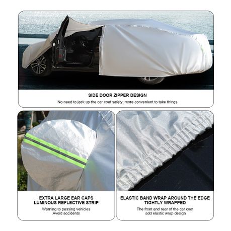 Heavy Duty Weatherproof Ultra Shield Car Cover Thickened Oxford Cloth