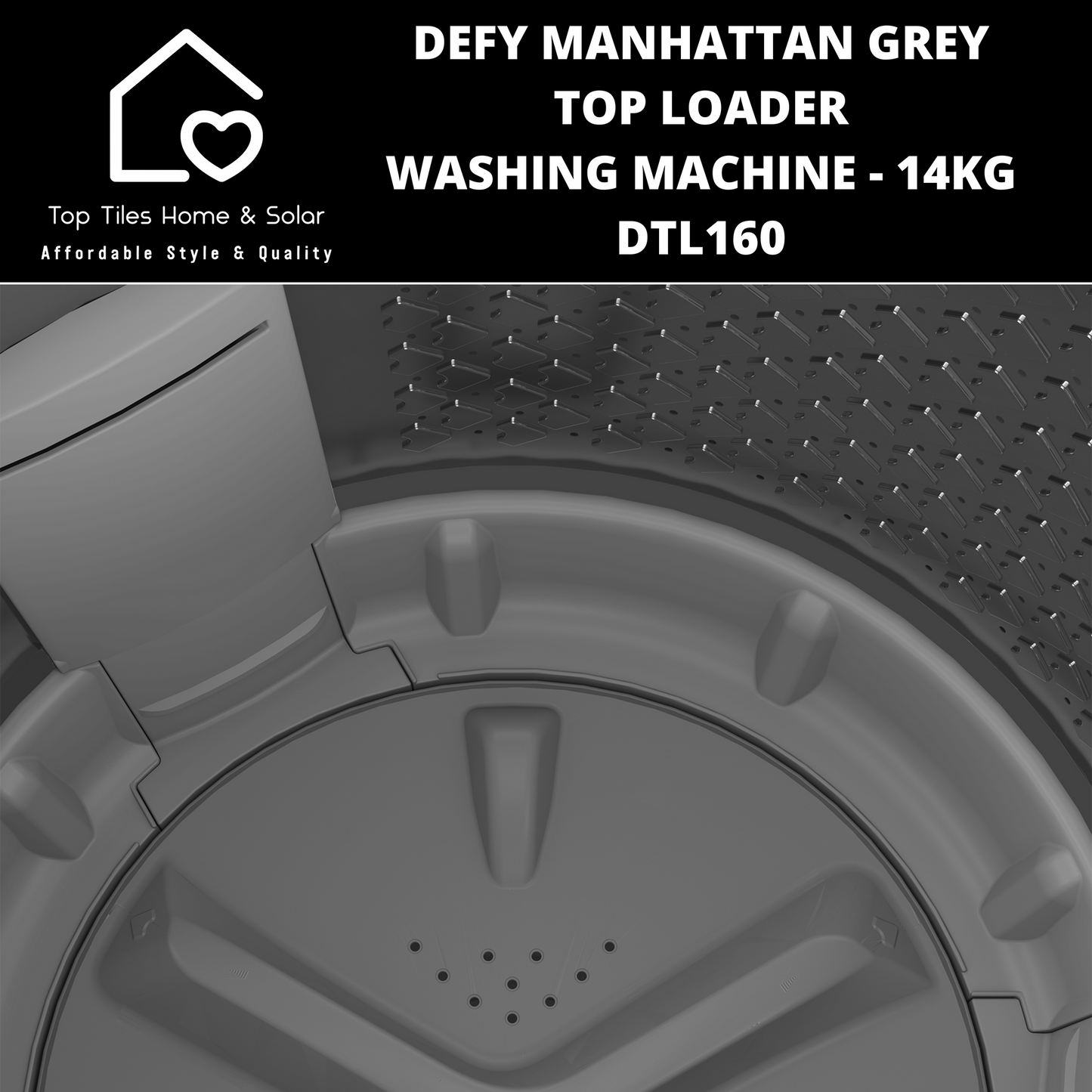 Defy 8kg DTL165 Top Loader Washing Machine with FountainWash