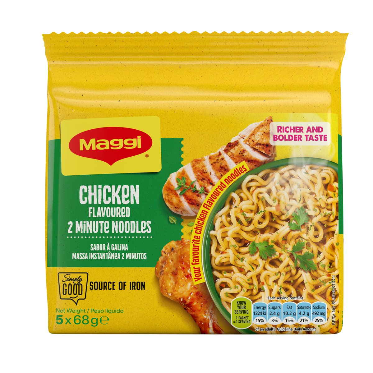 MAGGI 2 MINUTE NOODLES CHICKEN