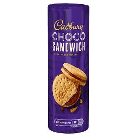 Cadbury Choco Sandwich Milk Chocolate Filled Biscuits Snack