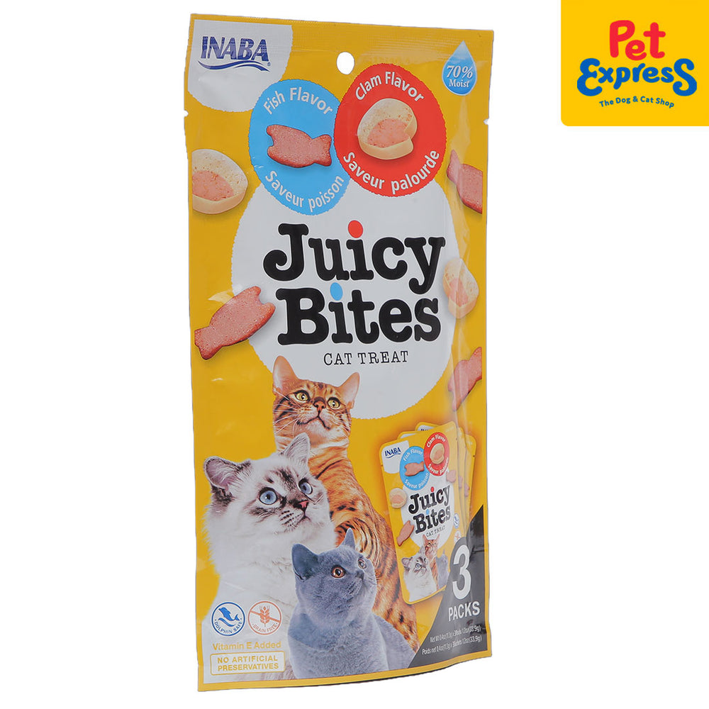 Inaba - Juicy Bites Cat Treats 3 Packets x 11.3g