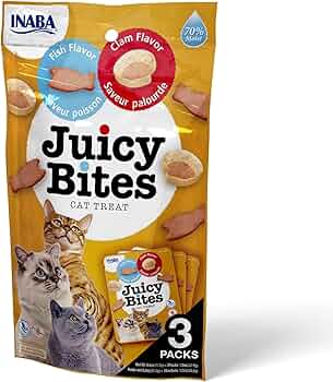 Inaba - Juicy Bites Cat Treats 3 Packets x 11.3g