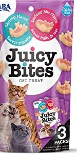 Inaba - Juicy Bites Cat Treats 3 Packets x 11.3g