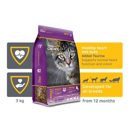 Lionel's Choice Adult Cat Food 3kg