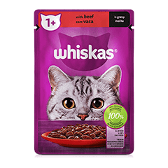 Whiskas Dry Adult Cat Food Beef 500g